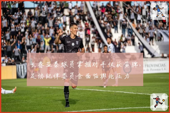 长春亚泰球员掌掴对手仅获黄牌，足协纪律委员会面临舆论压力